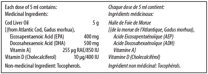Carlson Cod Liver Oil (250ml) - Lifestyle Markets